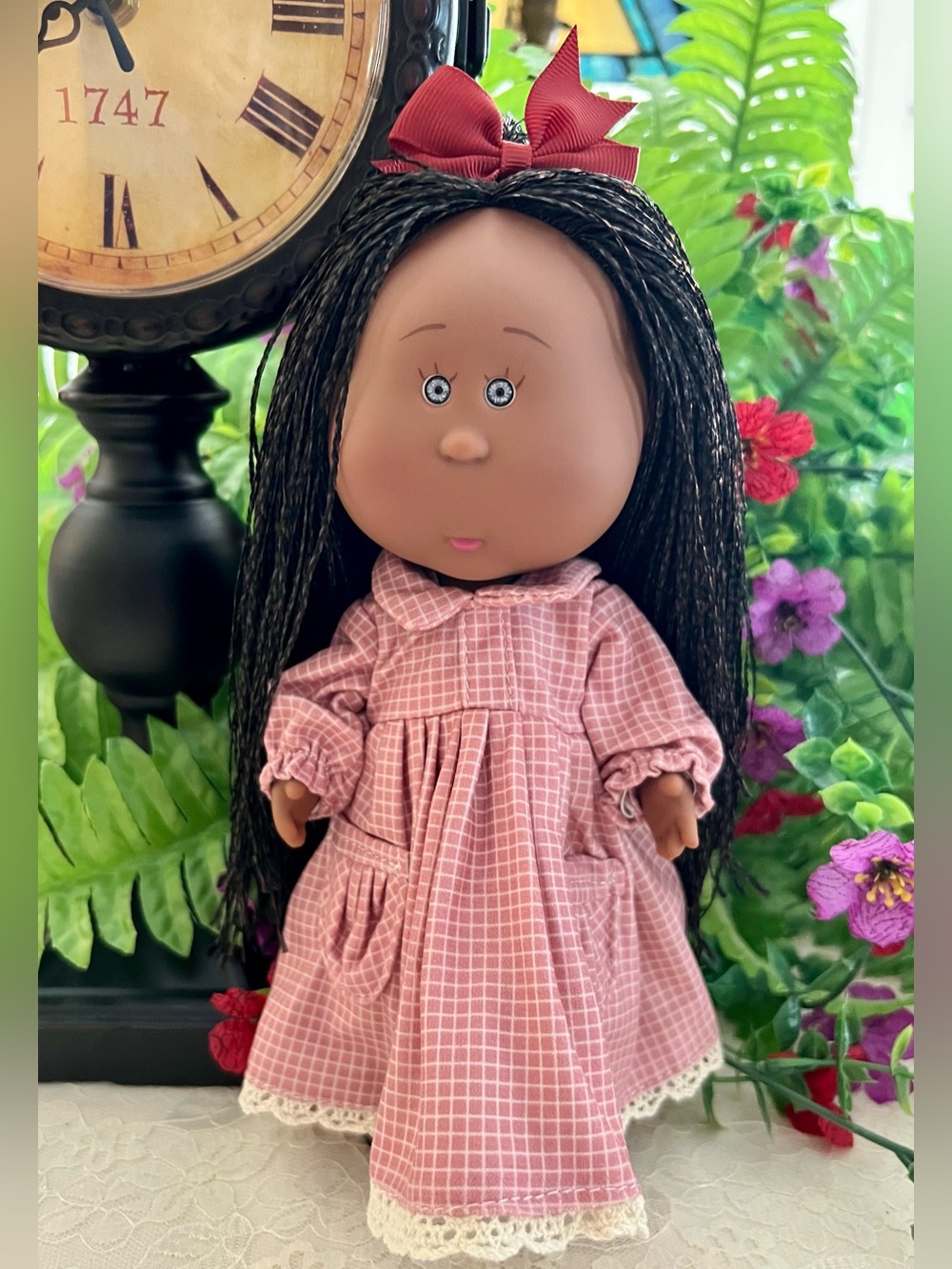 NWT-Mia 9”, 22 cm, 1/8 Scale Potato Doll and Accessories